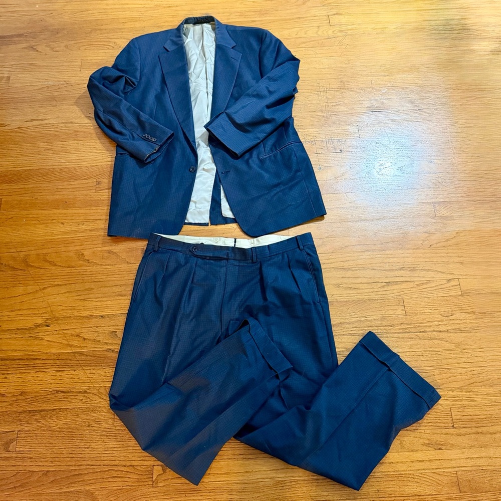 Paul Stuart Super 100 Wool Suit *READ DESCRIPTION